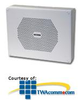 Valcom Vandal-Resistant 8 Inch One-Way Wall Speaker - V-9852 - TelephoneStuff.com
