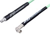 SMA Male Right Angle to SMA Female Low Loss Cable 100 cm Length Using PE-P142LL Coax, RoHS - PE3C2305-100CM - Pasternack