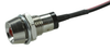 Panel Mount Indicator, Led, 8Mm, Red, 2.1V; Led Color Bivar - 06W0137 - Newark, An Avnet Company