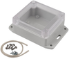 Small Enclosure, Pc, White/clear; Enclosure Type Hammond - 29AH0191 - Newark, An Avnet Company