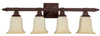 1064MBZ-140 Bathroom Fixtures-Four Lights - 732686 - Capital Lighting, Inc.