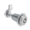VISE ACTION® Compression Latch, Large Size, 8 mm Triangle, Zinc Alloy, Powder Coated, Silver - E3-120-27 - Southco