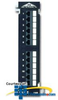 Allen Tel Versatap 12 Port Cat 5e Patch Panel -- AT55-12PT - Image