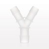 Y Connector, Barbed, Natural - 61133 - Qosina Corp.