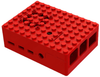 Dev Brd Enclosure, Rasp Pi 4B, Abs, Red; For Use With Multicomp Pro - 40AH1196 - Newark, An Avnet Company