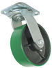 Swivel Caster - Polyurethane on Iron - Model 9A - 9APY4x2-S - Caster City, Inc.