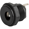 Socket, solder terminal, 6.3 mm, 2-pole, - 4840.2210 - SCHURTER Inc