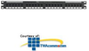 Panduit® NetKey Category 5e Punchdown Patch Panel - NK5EPPG24Y - TelephoneStuff.com