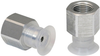 Flat suction cup (round) for careful gripping of paper, plastic film, etc. SGPN 15 SI-50 G1/8-IG - 10.01.01.11982 - Schmalz Inc.