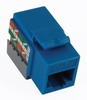 Connector, Modular Jack, 8P8C, Idc, Blue; Modular Connector Type Datacomm Electronics - 52T9137 - Newark, An Avnet Company