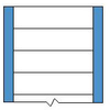 Brady B-500 White Vinyl Cloth Calibration Label - 2 1/4 in Width - 1/2 in Height - WO-68 - 662820-35068 - R. S. Hughes Company, Inc.