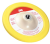 3M Hookit Yellow Pad Hook & Loop Attachment - 7 in Diameter - 05717 - 051131-05717 - R. S. Hughes Company, Inc.