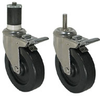 Stem - Swivel Caster with Total Locking Brake - Model 3A - SS-3APB4X-ML - Caster City, Inc.