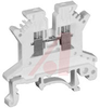 UK 1.5 N White IEC Screw Clamp TerminalBlock - 30-14 AWG - 70169327 - Allied Electronics, Inc.