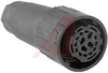 connector,plastic circ,sz1,long cable housing,for 14+gnd crimp socket cont,ip65 - 70013514 - Allied Electronics, Inc.