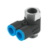 Fittings, Couplings, and Distributors - 2171-QSYTF-G1/8-6-ND - DigiKey