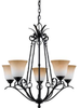 Mid. Chandeliers-Glass Up - 353240 - Light Center (The)
