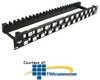 ICC 24-Port Cat 6a UTP Blank Patch Panel - 1 RMS -- IC107PPU6A
