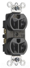 Duplex/Single Receptacle - TRIG5362-BK - Legrand - Pass & Seymour