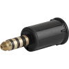 Plug, solder terminal, insulated, 7.5 mm, 4-pole, straight, UK-Connector -- 4804.1400 - Image