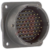 CONNECTOR,BOX MOUNTING RECEPTACLE,CLASSA,SIZE 22,55 #20 SOLDER PIN CONTACT - 70010982 - Allied Electronics, Inc.