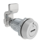 VISE ACTION® Compression Latch, Small Size, Slotted Recess, Zinc Alloy, Powder Coated, Silver - E3-249-57 - Southco