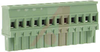 Plug, Terminal Block; 12 A; 250 V; 5 mm; 24 AWG/kcmil (Min.); 12; Screw; 4 kV - 70054827 - Allied Electronics, Inc.