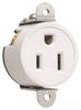 Duplex/Single Receptacle -- 5258-W - Image