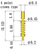 Double Ended Probe Pin - MMD5131214-024N - JC Cherry, Inc.
