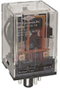 Relay;E-Mech;Gen Purp;DPDT;Cur-Rtg 10A;Ctrl-V 12DC;Vol-Rtg 120/240 AC, 28 DC - 70011885 - Allied Electronics, Inc.