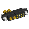 8+2 Pos. Female 24-28 AWG+16 AWG Cable Conn. Kit, Jackscrews - M80-4C10805F2-02-327-00-000 - Harwin Plc