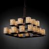 ALR-8667-15-DBRZ Mid. Chandeliers-Glass Up - 660760 - Capital Lighting, Inc.