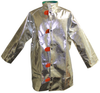 Chicago Protective Apparel Medium Aluminized Rayon Welding & Heat-Resistant Coat - 40 in Length - 601-ARH MD - 601-ARH MD - R. S. Hughes Company, Inc.