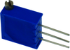 Trimmer Potentiometer, 5Kohm 25Turn Through Hole; Trimpot Type Bourns - 32K7908 - Newark, An Avnet Company