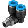 Pneumatics, Hydraulics - Fittings, Couplings, and Distributors - QSYL-1/8-8 - Quarktwin Technology Ltd.