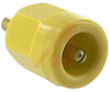 Connector, Electrical; Pin Receptacle; 0.16 in.; 0.81 in.; 0.19 in.; Yellow; - 70121045 - Allied Electronics, Inc.