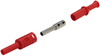4Mm Banana Jack, 36A, Red; Gender Cal Test Electronics - 61AC9202 - Newark, An Avnet Company