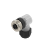 M12 Field Attachable Connector: female, angled, 4-pin, A-coded, unshielded, transparent housing, screw type, 230 V AC/DC - RKCW/LED 4/9 - Belden Inc.