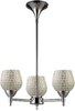10154/3PC-SLV Mini Chandeliers-Glass Shade - 638242 - Capital Lighting, Inc.