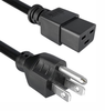 Power Cord, Nema 5-15P-Iec C19, 98; Connector To Connector Qualtek Electronics - 17B6505 - Newark, An Avnet Company