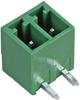 Terminal Block Header, 2, 300 V, 12 A, 3.81 Mm, Through Hole Right Angle, Header Rohs Compliant Multicomp Pro - 64T3486 - Newark, An Avnet Company
