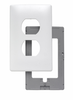 One Gang Duplex Receptacle Screwless Wall Plate - SWP8W - Legrand