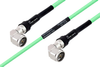 Temperature Conditioned N Male Right Angle to N Male Right Angle Low Loss Cable 100 cm Length Using PE-P300LL Coax - PE3M0252-100CM - Pasternack