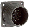 Circular Connector, Receptacle, Size 18, 10 Position, Box; Military Specification Amphenol Industrial - 34H5266 - Newark, An Avnet Company