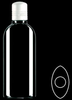 Tall Flat Oval - 2077 - M&H Plastics