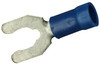 Terminal, Spade/fork, #10, Crimp, Blue; Product Range Amp Te Connectivity - 26R1544 - Newark, An Avnet Company