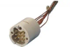 Subminiature C-type Connector/Cable, 9 Pins, In-Vacuum, Peek Connector w/ Kapton Wire, 39″ Length, Male Pins - A2419-1-CN - MPF Products, INC.