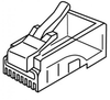 Rj45 Cat5E High Performance Round-Solid 100 Piece Jar; Modular Connector Type Platinum Tools - 26Y8439 - Newark, An Avnet Company