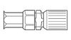 RF Coaxial Cable Mount Connector - 1393680-2 - Richardson RFPD