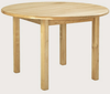 Round Dining Table w/ Laminate Top- JC48R - JC48R - Jess Crate Furniture
